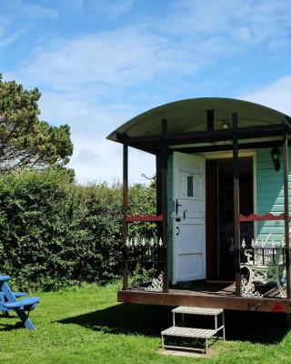 Cosy Shepherds Hut nr Kynance cove