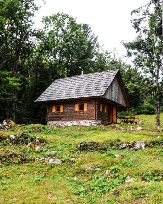 Gorska hiška Vogar nad Bohinjskim jezerom