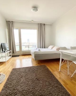 City Home Finland Tampella - City View, Own SAUNA, One Bedroom, Furnished Balcony and Great Location
