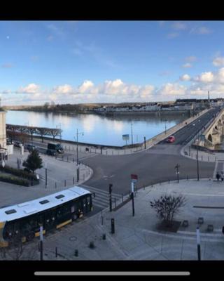 Les Mansardes du centre ville ,vue Loire