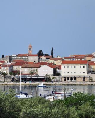 Rose rooms at island of Rab