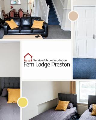 4 Bedroom House at Fern Lodge Preston Serviced Accommodation - Free WiFi & Parking