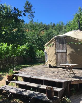 Star Gazing Luxury Yurt with RIVER VIEWS, off grid eco living