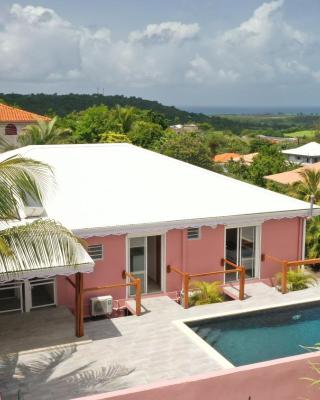 Villa avec piscine, vue sur mer, Rocher du Diamant