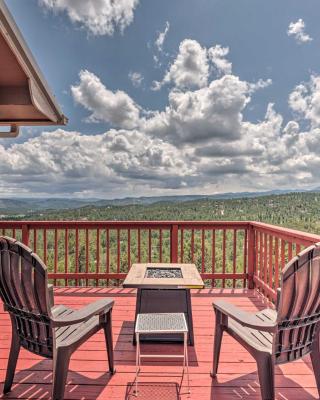 Mountains Majesty Cabin with Hot Tub and Mtn Views!