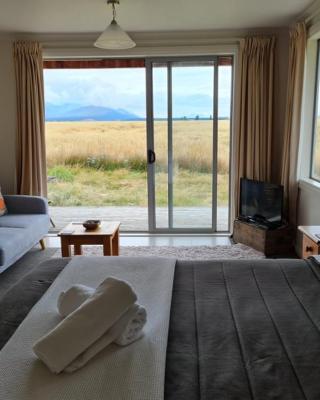 The Lodge, with Mt Cook views