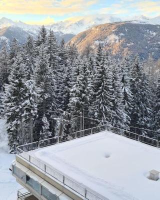 Trilocale sulle piste con vista sulla ValdiSole