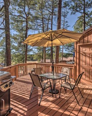 Ruidoso Getaway with Deck Near Hiking and Golf!