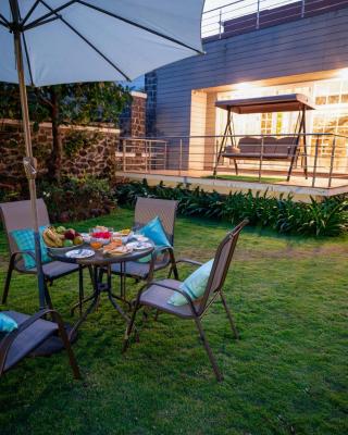 SaffronStays Forest Trails, Pawna - pool villa with forest views