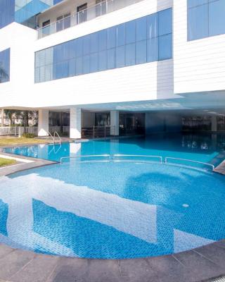 StayVista at Starry Deck with Pvt Pool & Terrace Access