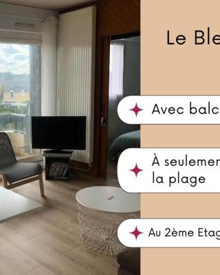 Bleu Salé - F2 Courseulles avec balcon