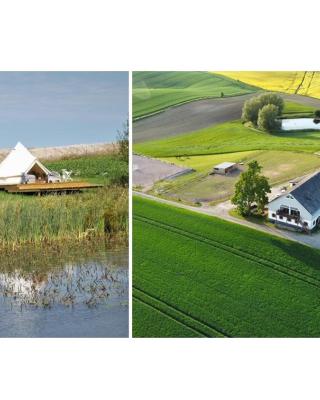 Glamping och Gårdslägenhet Mellan himmel och hav