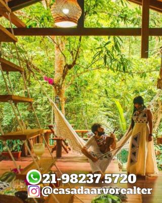 CASA DA ARVORE, sonho na Amazônia, 2min a pé da praia