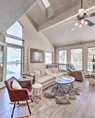 Bright Cloudcroft Condo with Game Room and Deck!