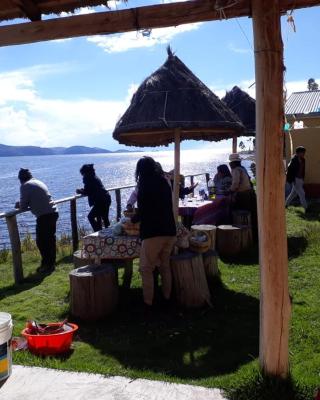 Hostal Luna del Titikaka en Isla de la Luna Bolivia