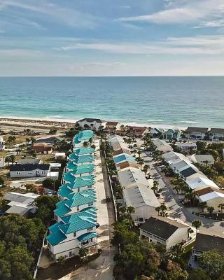 Sunny PCB Home with Balcony Steps to the Beach!