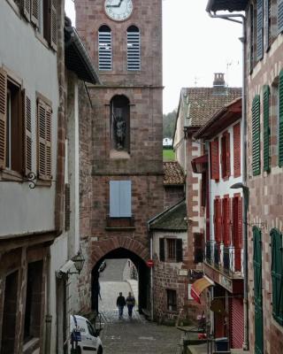 Saint Jean Pied de Port. Centre Ville. Rue Piétonne