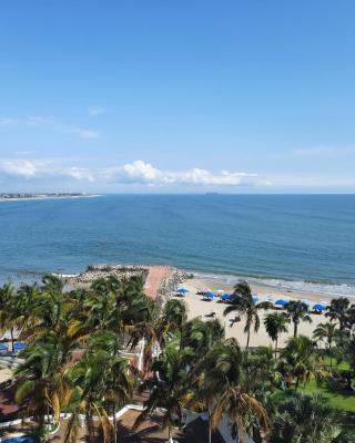 Carabelas de Colon con balcon grande y vista hermosa