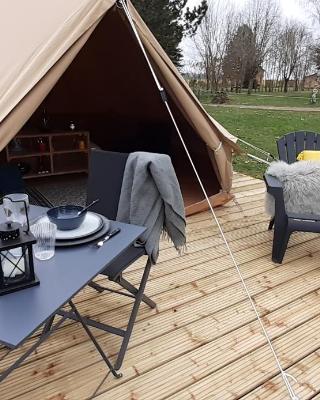 Tente Bell au camping Hautoreille