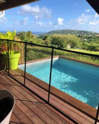 Maison Ste Anne/Marin Piscine personnelle vue sur mer