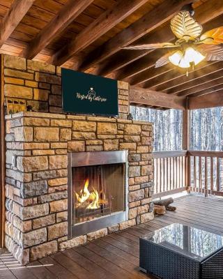 Large Luxury 2BR Cabin w Hot Tub Double Trouble was designed for fun comfort and memories minutes from buzzling Hochatown and beautiful Beaver Bend State Park