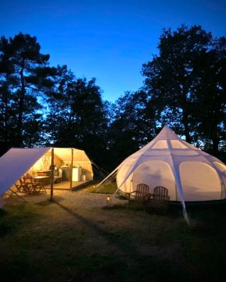 Lotus Belle Tipi at Le Ranch Camping et Glamping