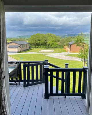 Meadow View Lodge at Hollin Barn Lodge park Thirsk,North Yorks