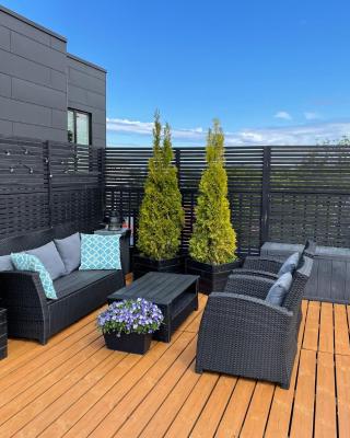 City Terrace Apartment Avangard - Large private roof terrace