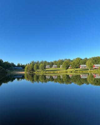 Chalet sur bord de l'eau