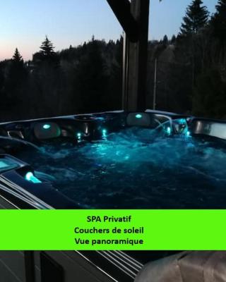 Chalet neuf avec jacuzzi privé, vue imprenable sur Massif des Vosges