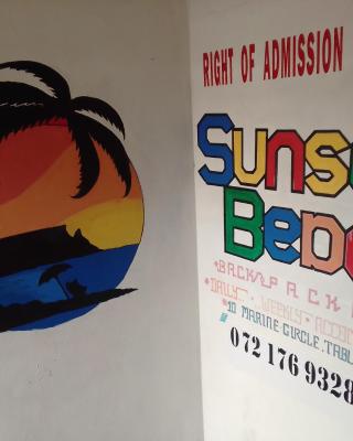 Sunset beach backpackers