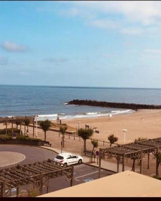 Anglet sables d'or - vue océan