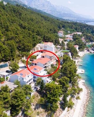 Apartments by the sea Brela, Makarska - 19205