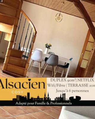 L’Alsacien Cosy : Duplex - Netflix - Wifi/Fibre