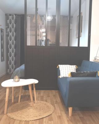 Cosy flat proche Gare & Parking - clim