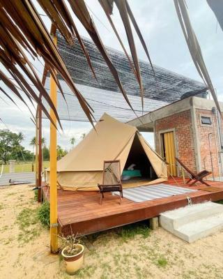 Rembulan Escape - beachfront bell tent (no 1)