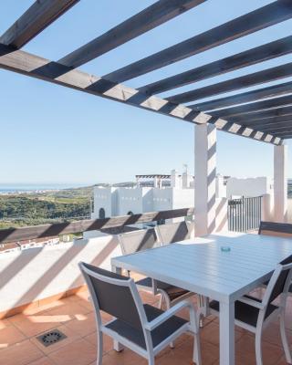 2186-Luxury sea view penthouse in Casares Costa