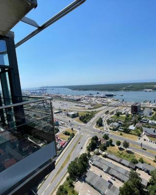 34 floor at the top of the Baltic