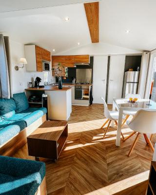 De Strandhoed Renesse, new & luxe chalet with garden en close to centrum & beach!