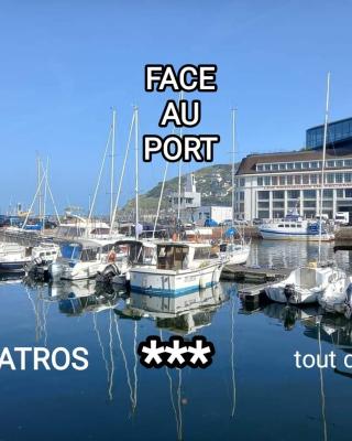 L' ALBATROS vue sur le port