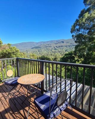 'Wahroonga' home among the Gum trees in Warburton