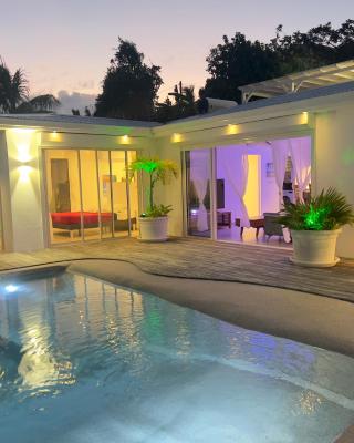 Villa Amaryllis luxueuse,piscine,vue mer,plage