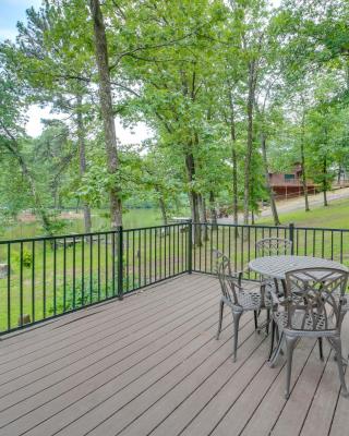 Lakefront Arkansas Home with Dock and Sunroom