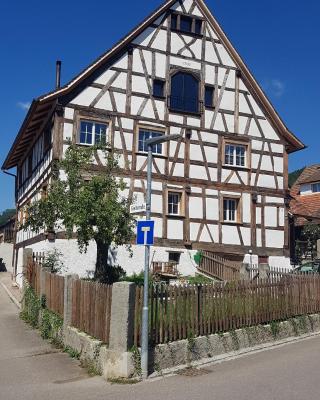 Historisches Fachwerkhaus "Hoher Hirschen" - Stilvolles Studio und museales Apartment mit romantischem Hof und Garten