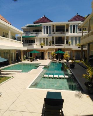巴厘岛庭院公寓及酒店