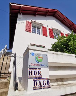 Chambres d'hôtes "HOR DAGO" près de la gare d'Hendaye avec le petit-déjeuner