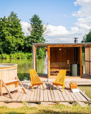 Rybník Plovoucí Sauna Glamping