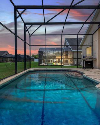 Glamorous House in DISNEY AREA Heatable Private Pool