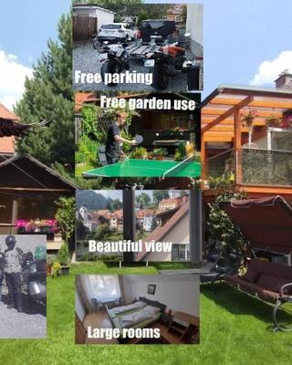 Pension Steinadler Garden and private parking