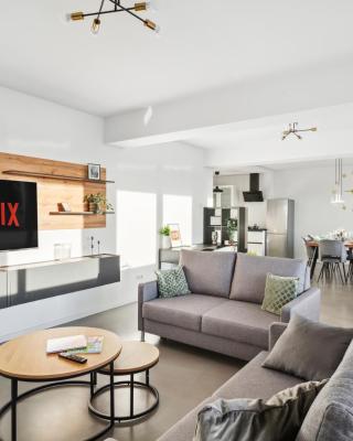 Design-Apartment - Bochum Zentrum - 2 Balkons - Wanne - 118m2 - Netflix